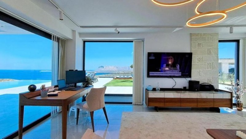 Agios Onoufrios MIT VIDEO: Kreta, Agios Onoufrios: Repräsentative Villa mit Meerblick, Infinity-Pool und Aufzug zu verkaufen Haus kaufen